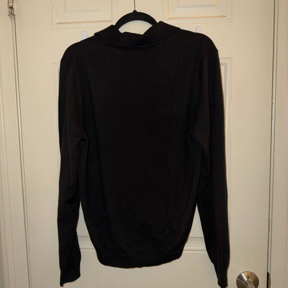 Brooks Brothers Men's Merino Wool Polo Sweater - M - Picture 2 of 5